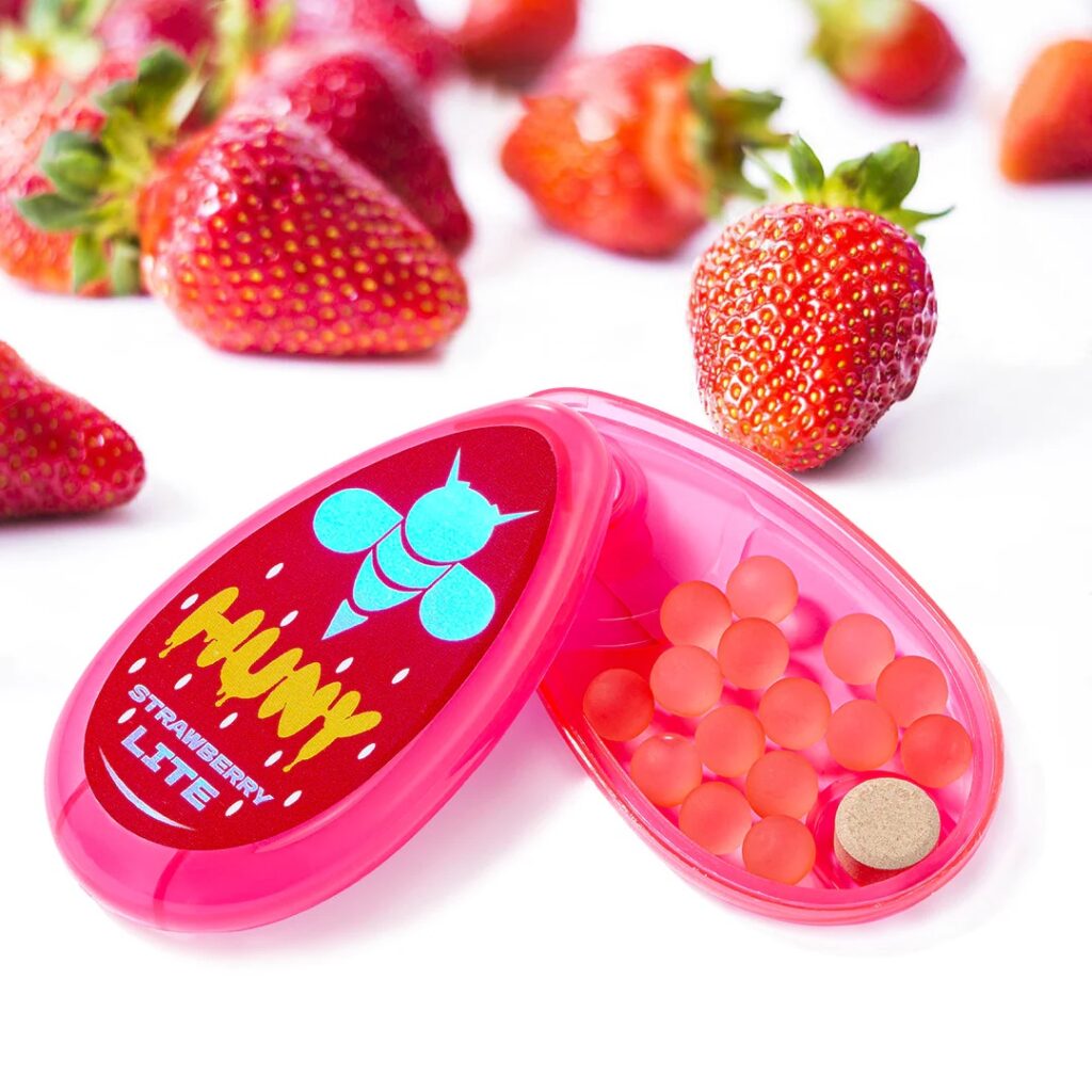 HUNY Lite Strawberry Energy Mint