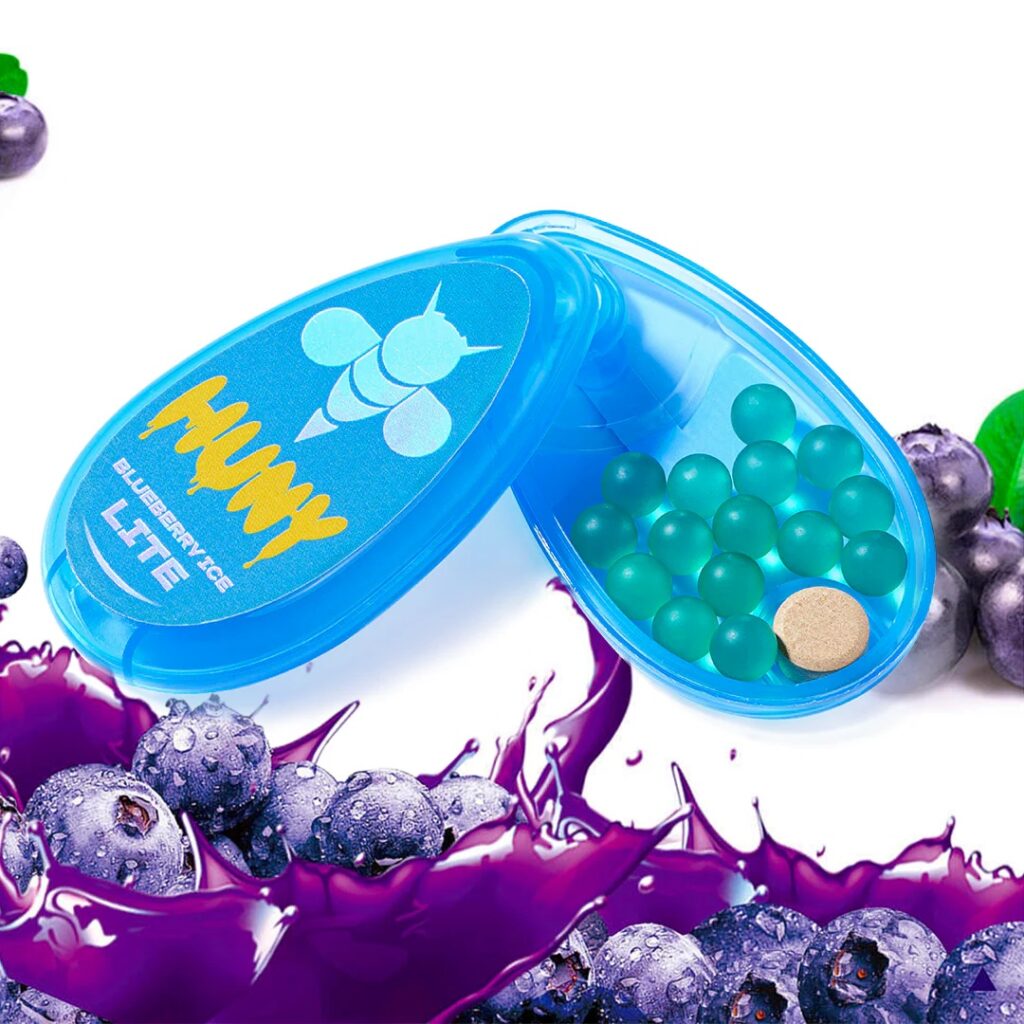 HUNY Lite Blueberry Energy Mint